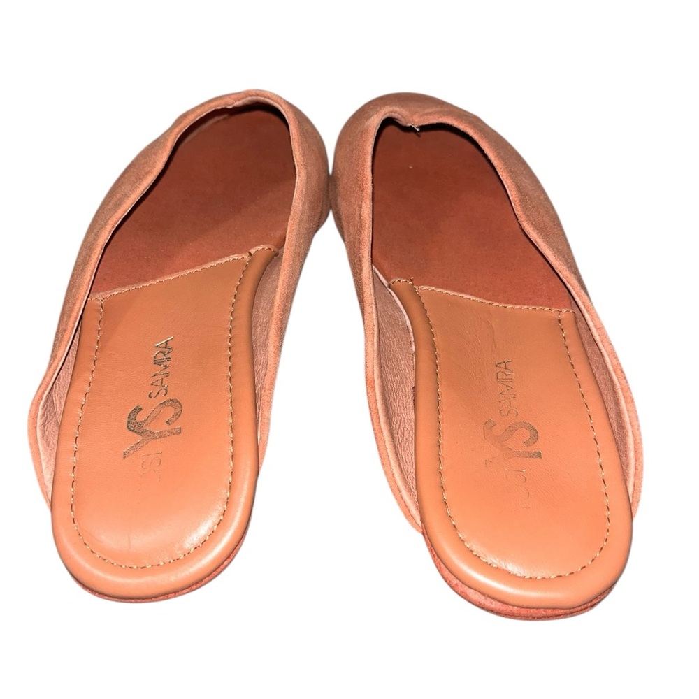 Yosi Samra Adobe Valentina Suede Mules 
Size 8 - Picture 3 of 8